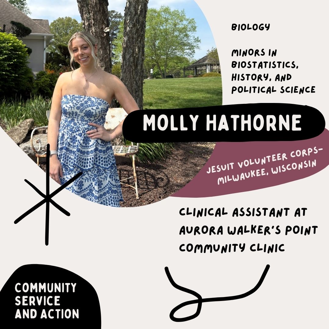 Molly Hathorne commits to Jesuit Volunteer Corps
